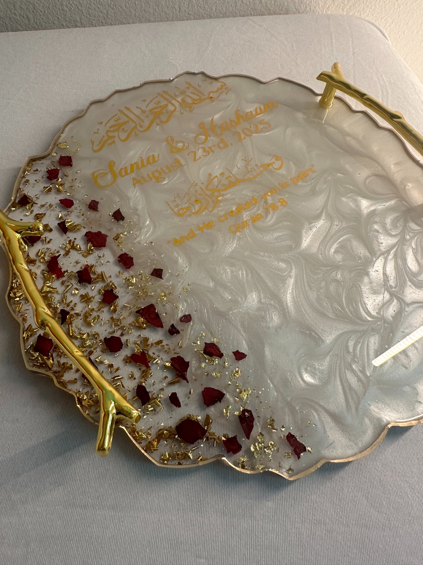 Round Resin Tray