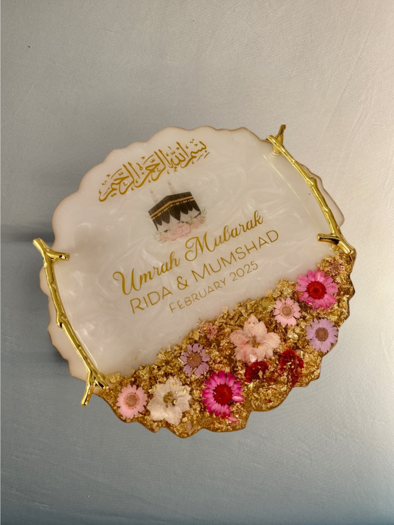 Umrah Gift Resin Tray
