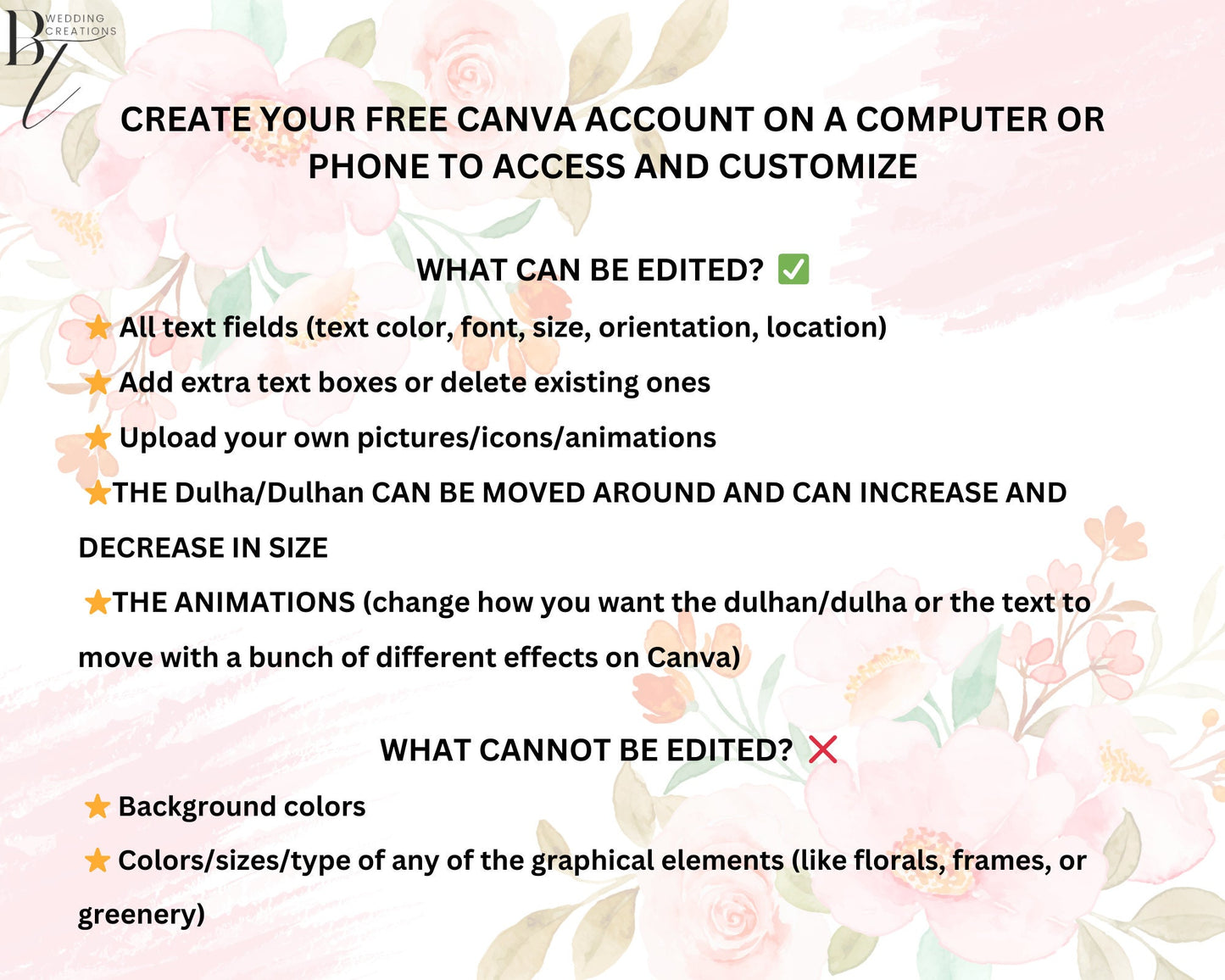Animated Pink Digital Reception Shaadi Nikkah Ceremony Walima Wedding Engagement Muslim Desi Invitation Invite Card Template Floral Regal