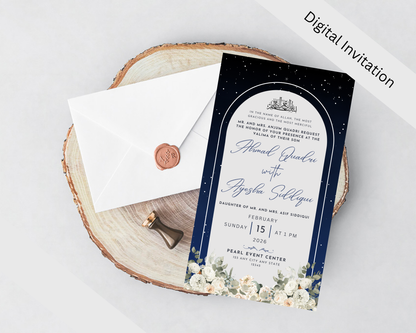 Evening Reception Invite