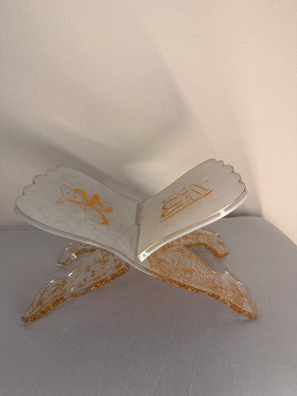 White Quran Holder Rehal