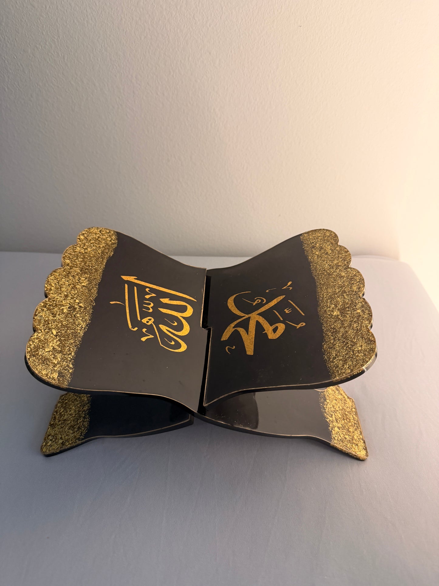 Black Quran Holder Rehal