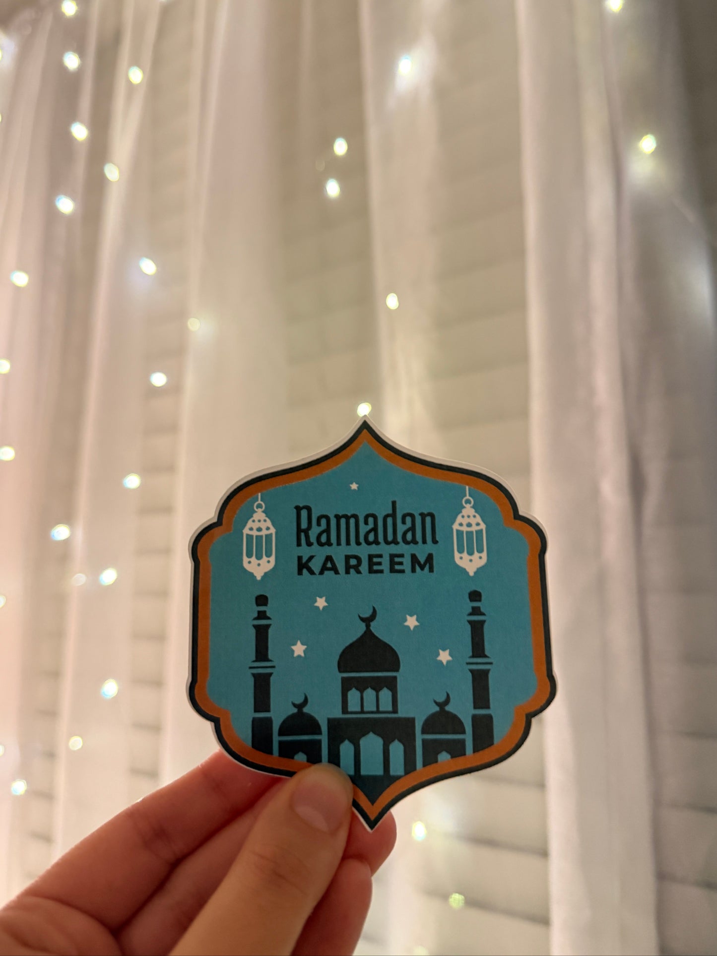 Teal Ramadan Mubarak