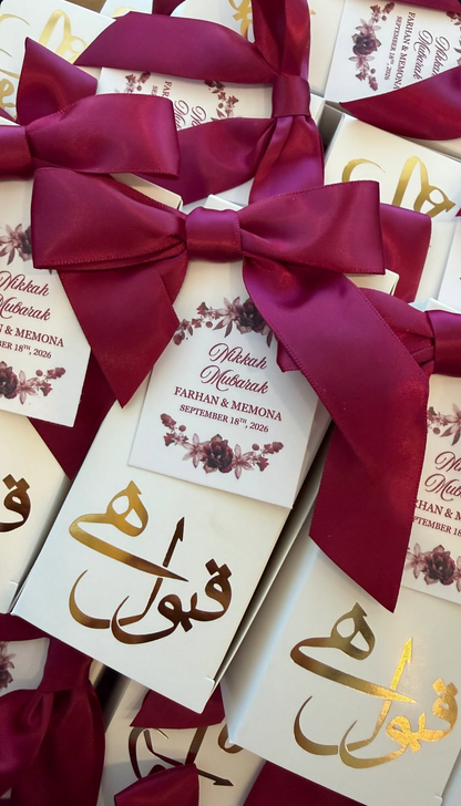 Qubool Hai Favors - Qubool Crafts