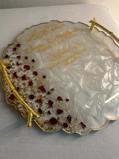 Round Resin Tray